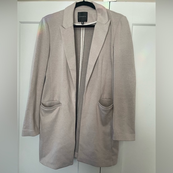 Dynamite Beige casual Blazer - Picture 1 of 4
